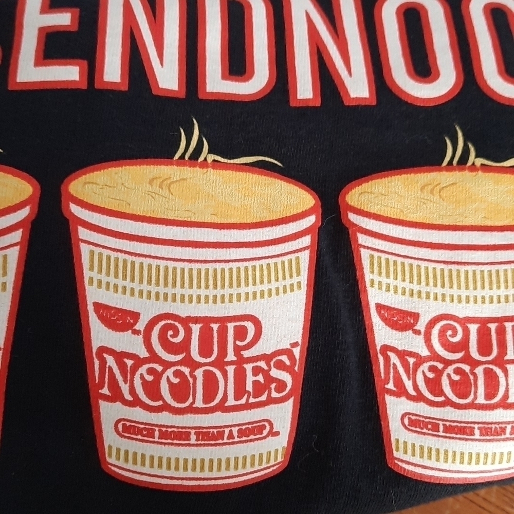 Nissan Ramen Send Noods Cropped Shirt - Picture 5 of 5